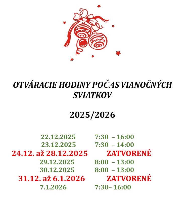 Mimoriadne otváracie hodiny