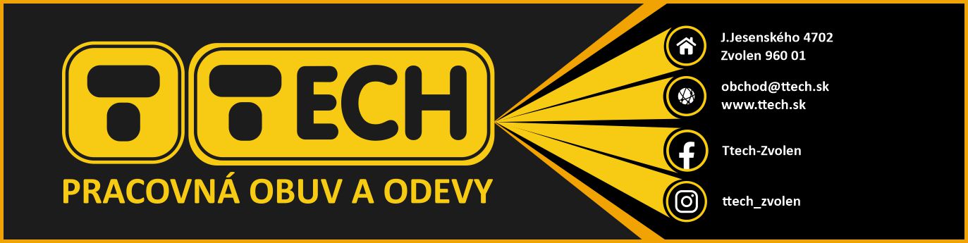 TTECH pracovná obuv a odevy