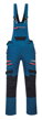 DX441- strečové trakové slim fit nohavice modré