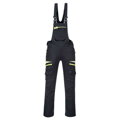 DX441- strečové trakové slim fit nohavice čierne