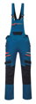DX441- strečové trakové slim fit nohavice modré