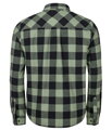 PIPPO Shirt – pánska flanelová košeľa, Khaki/čierna