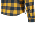 PIPPO Shirt – pánska flanelová košeľa, okrová/modrá