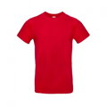 Bavlnené tričko krátky rukáv červené