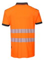 T180 reflexná polokošeľa oranžová