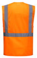 Reflexná vesta C496 Hi-Vis Madrid- oranžová