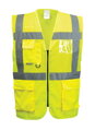 Reflexná vesta C496 Hi-Vis Madrid- žltá