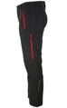 Softshellové nohavice FORCE black/red – odolné, priedušné a hrejivé