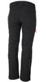 Softshellové nohavice FORCE black/red – odolné, priedušné a hrejivé