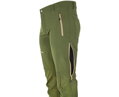 Softshellové nohavice FORCE green/sand – odolné, priedušné a hrejivé
