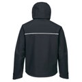 DX474 - Softshell bunda čierna