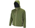 Softshellová bunda FORCE green/sand – odolná a priedušná