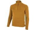 POLAROS Sweatshirt ocher – ľahká fleecová mikina