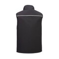 DX476 -Softshell vesta (3L) Čierna