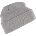 PLETENÁ ČIAPKA BEANIE KP031- light grey