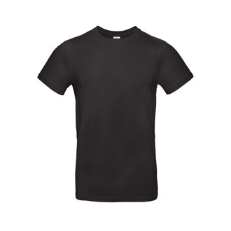Bavlnené tričko krátky rukáv čierne