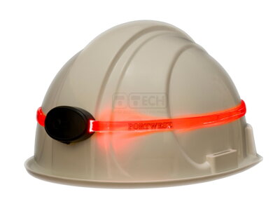 HV14 - 360 ° svietiace pásové svetlo na prilbu