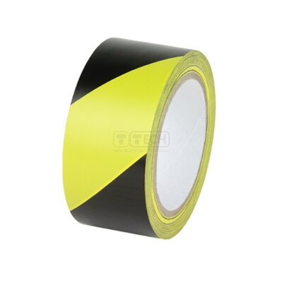 Samolepiaca páska CXS, 60 mm, žlto-čierna