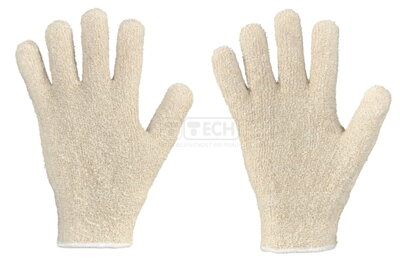 SAHEL 10-froté tepluodolné rukavice do 100°C