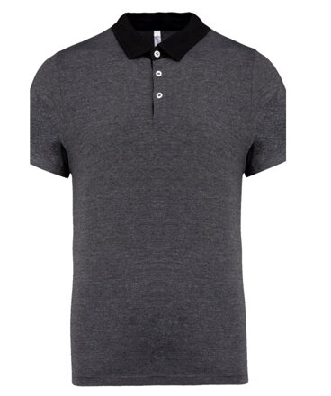 K 260-dvojfarebná pánska polo košeľa
