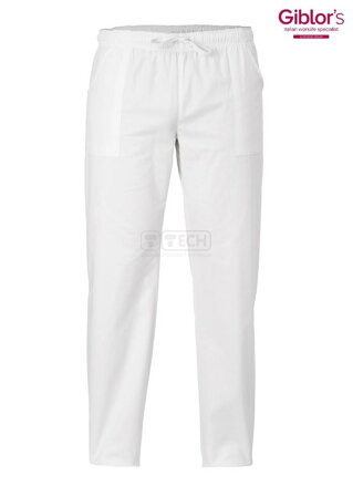 ALAN- zdravotnícke nohavice biele