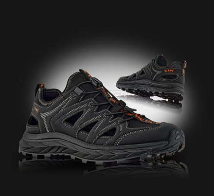 Sandále ZANTE – čierne, priedušné a ľahké