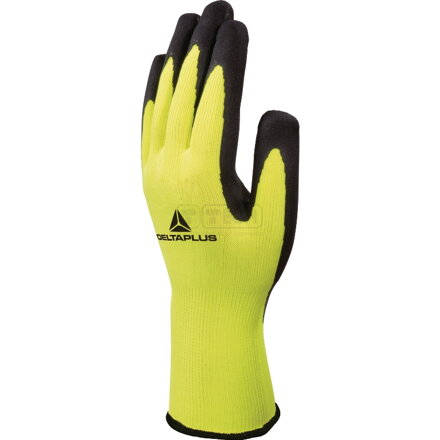 Apollon VV733 máčané pracovné rukavice žlté