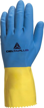 DUOCOLOR 330 – Chemicky odolné latexové rukavice -dĺžka 30 cm