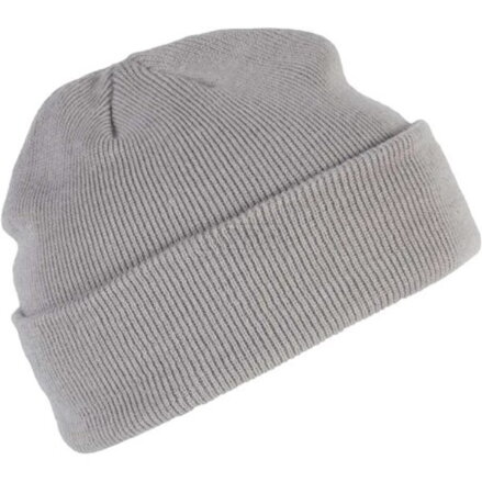 PLETENÁ ČIAPKA BEANIE KP031- light grey