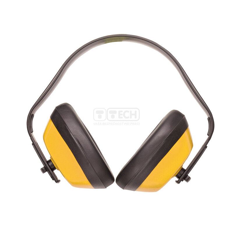 PW40 Klasické chrániče sluchu SNR 27 dB-žlté