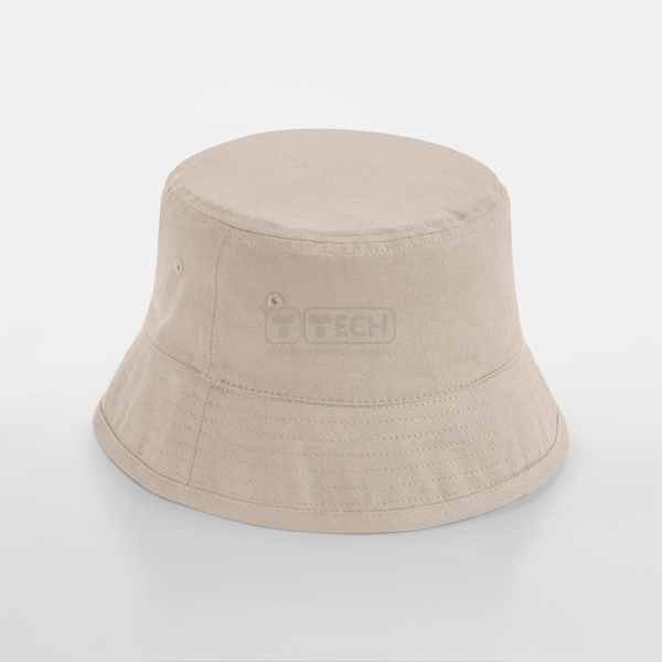 Klobúk Beechfield B90N Organic Cotton Bucket Hat sand S/M