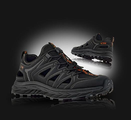 Sandále ZANTE – čierne, priedušné a ľahké