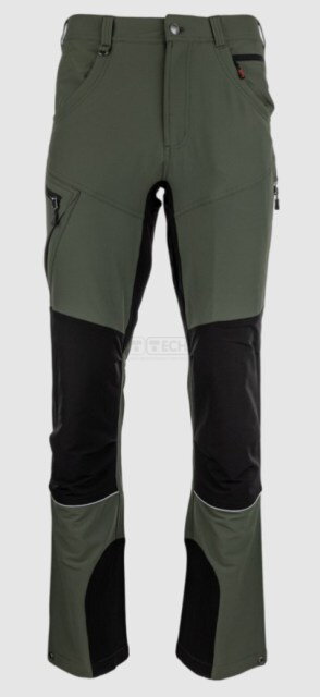 FOBOS nohavice, zeleno-čierne, outdoorové a pracovné