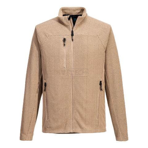EV480 - EV4 Mikina-Texturovaný fleece khaki