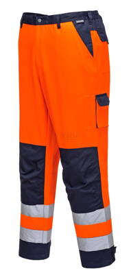 TX51 Reflexné nohavice do pása oranžové